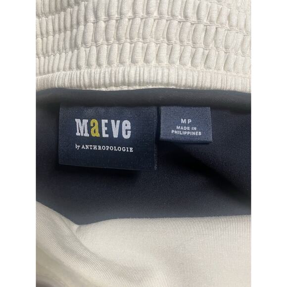 Nwt Anthropologie Maeve Colorblock Knit Mini Party Cocktail Dress Medium… - Picture 9 of 11